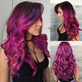 Ombre Rose Red
