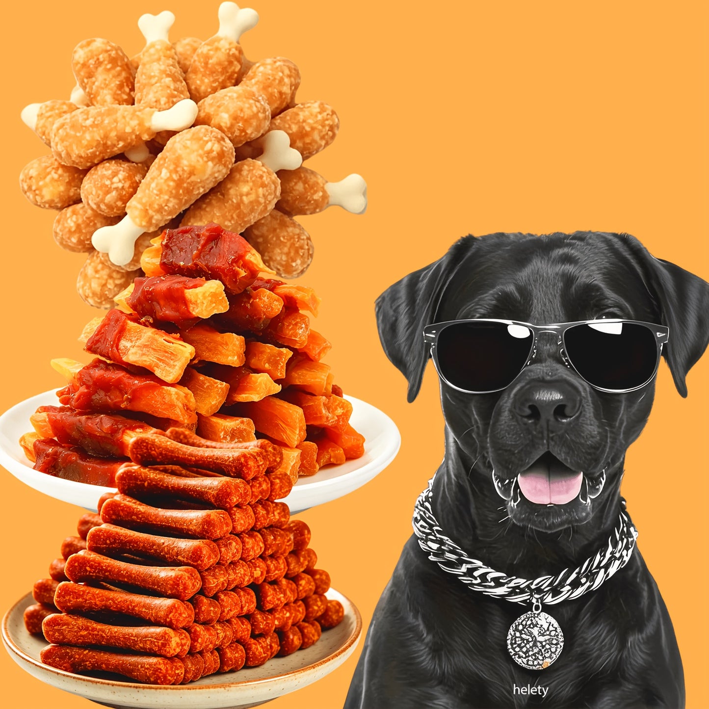 Duck Jerky Chicken Freeze-Dried Dog Treats Sharing Pack Soft Chewy Healthy Digestible Training Reward Snacks for Small Medium Large Dogs