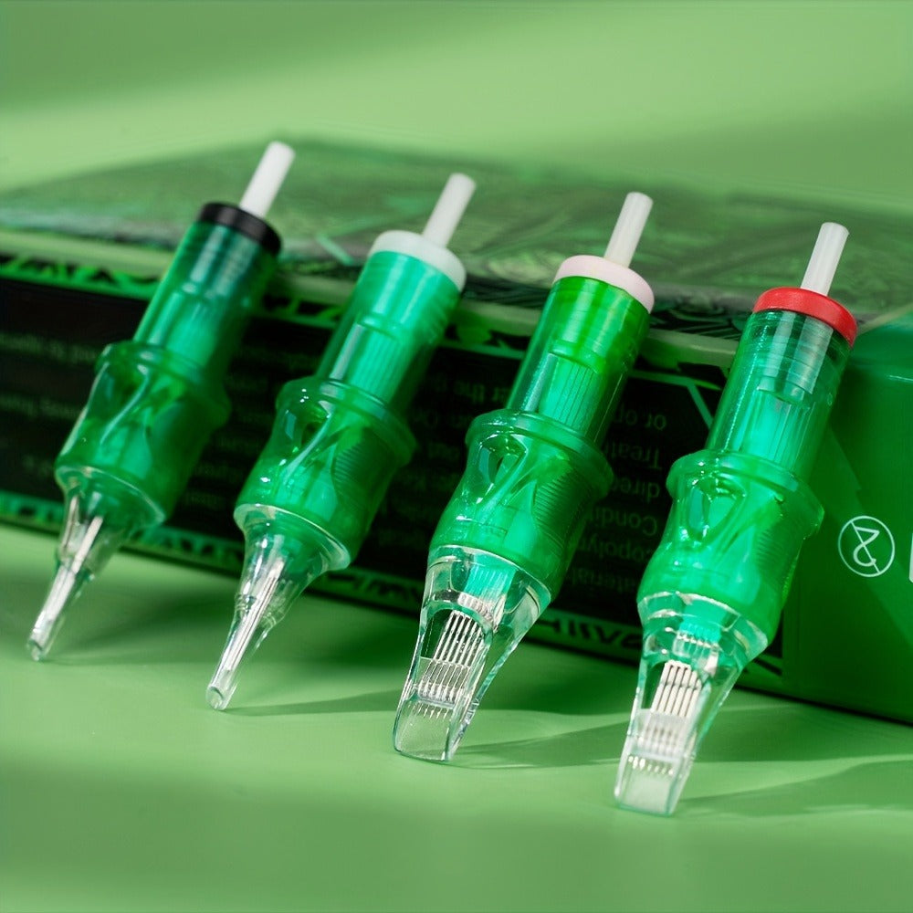 Tattoo Cartridge Needles with MAGICCREATOR Label, 20-Piece Box with 25 RL RS CM M1 Options