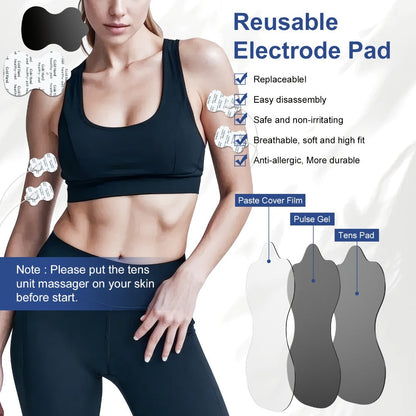 TENS Unit Stimulator for Pain Digital EMS Therapy Device for Back Neck Hip Nerve Pain for Entryways, Bedrooms and Living Spaces