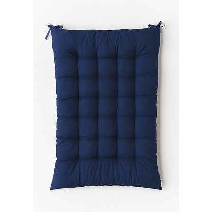 Chair Cushion shown in the Navy Blue option