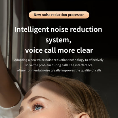 Low-Profile Round-Case Mini Sleep Earbuds with Digital Battery Display in Black, Khaki or White