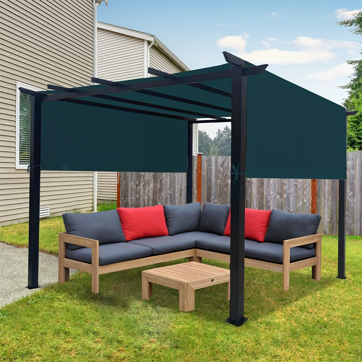 Pergola Replacement Canopy Panel UV Sun Protection | Patio Shade Cover