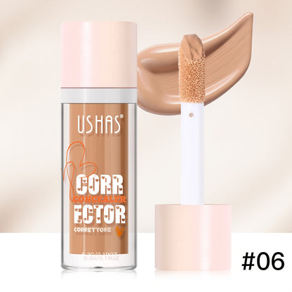 Liquid Concealer with Doe-Foot Applicator, 5.3 g Net Weight and 12 Numbered Shade Options from #01 to #12