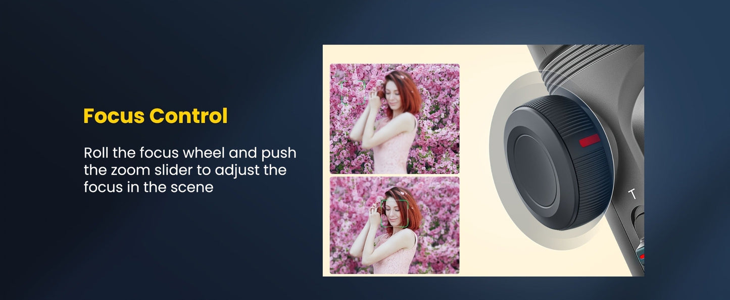 3-Axis Gimbal Stabilizer for Smartphone iPhone Samsung Android Ultra Foldable Portable Vlogging for an Everyday Personal Care Routine
