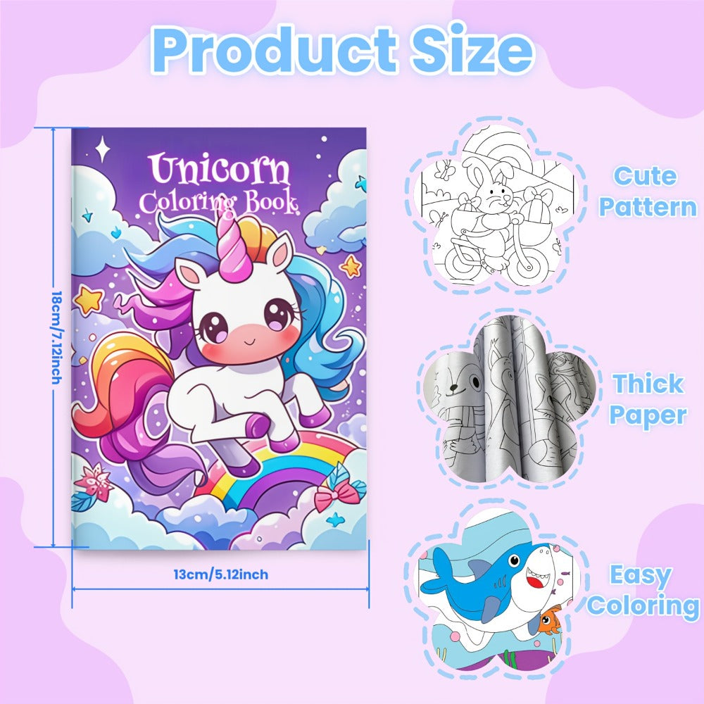 Kids Coloring Books Bulk 26 Pack, Dinosaur & Animal Designs for Birthday Party Favors, Goodie Bag Stuffers