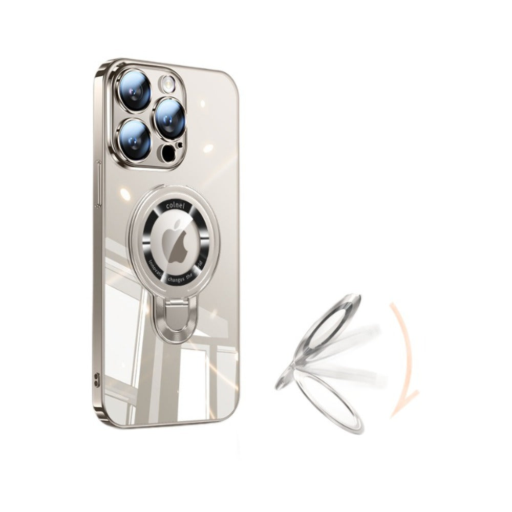 Magnetic U-Stand iPhone Case 2-Piece Set Drop Protection Streamlined Design for iPhone 17 Pro Max for an Everyday Personal Care Routine