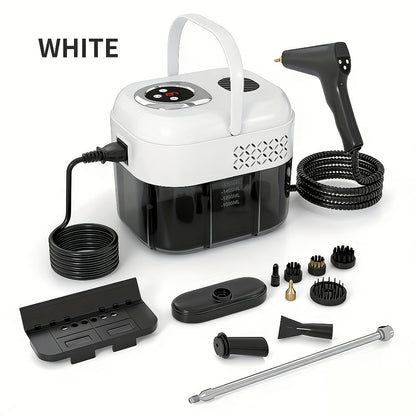 High Temperature Steam Cleaner Handheld Carpet Cleaner High Pressure for Kitchen Grease Sofa Air Conditioner Washing Machine Tile Grout Easy