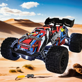 Red RC Off-Road Vehicle