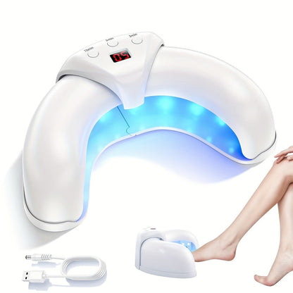 Nail Fungus Laser Treatment Device FDA Cleared - Blue Light 470nm & Infrared 910nm, 3/5/10 Min Timer
