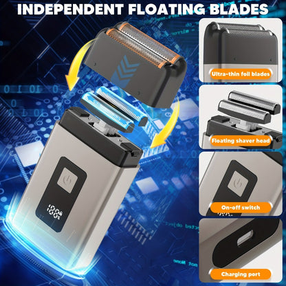 Hair Clipper Whistpot Single or Three-Piece Grooming Kit with USB Charging, Displays and Four Source Options