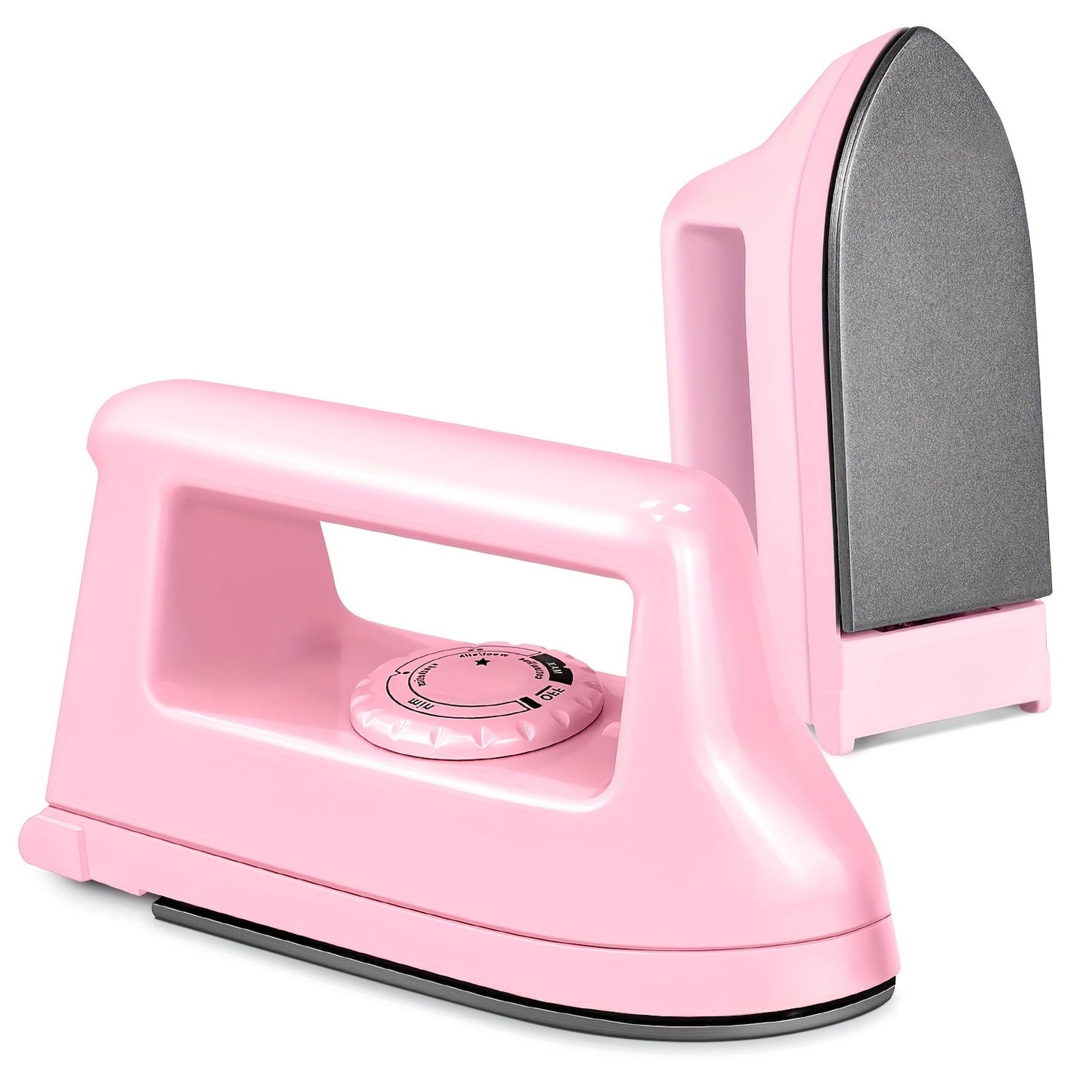 Mini Heat Press Machine Portable 400W with Charging Base, Handheld Heat Transfer Press for T-Shirts Shoes Bags Vinyl HTV Projects