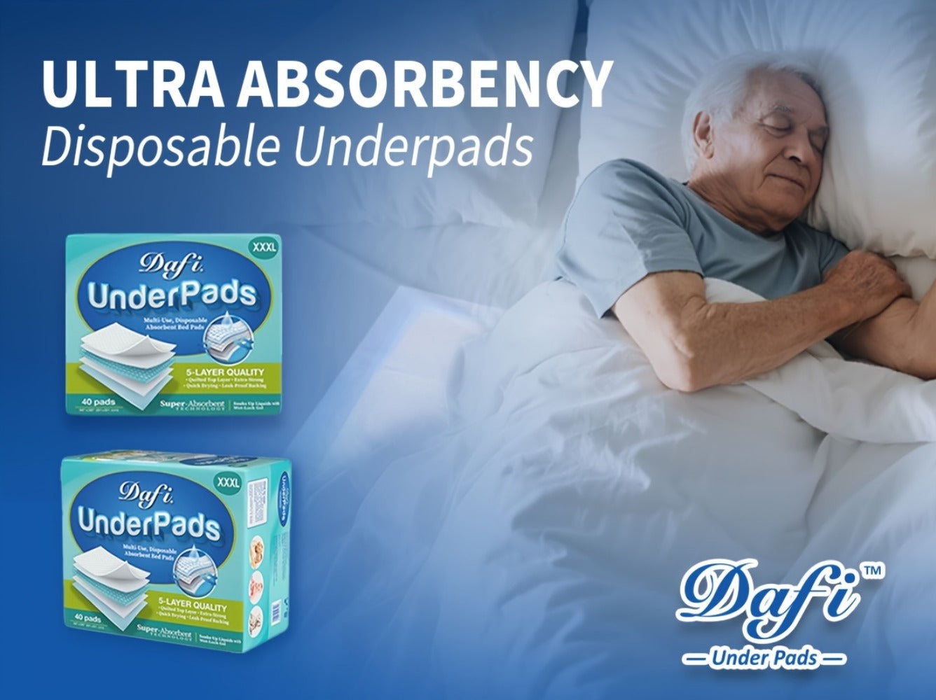Extra Large Disposable Underpads 30x36 Inch Super Adult Incontinence Bed Pads with Effective for Entryways, Bedrooms and Living Spaces