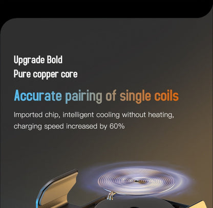 Car Wireless Charger 15W Auto-Align Smart Sensor FOD Detection Auto-Sensing Infrared Clamp 4mm for an Everyday Personal Care Routine