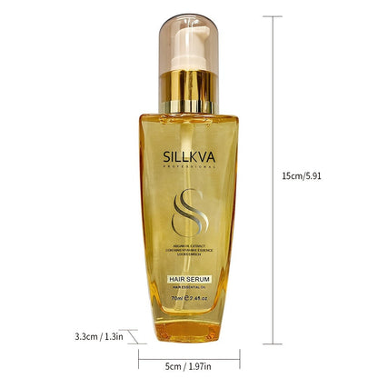 Extra Strength Argan Oil Hair Serum with Vitamin E – Deep Moisturizing Repair for Dry Frizzy Damaged Coarse Hair