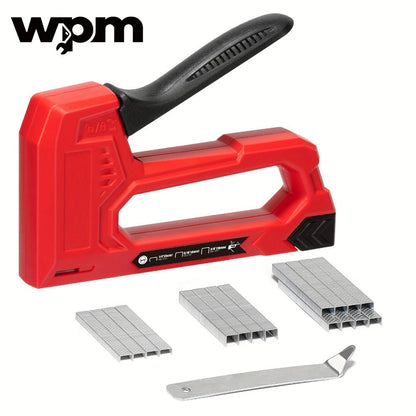Staple Gun with Staples 1600pcs, Light Duty Upholstery Staple Gun Kit with JT21 Staples 1/4 5/16 3/8 inch & Staple Remover