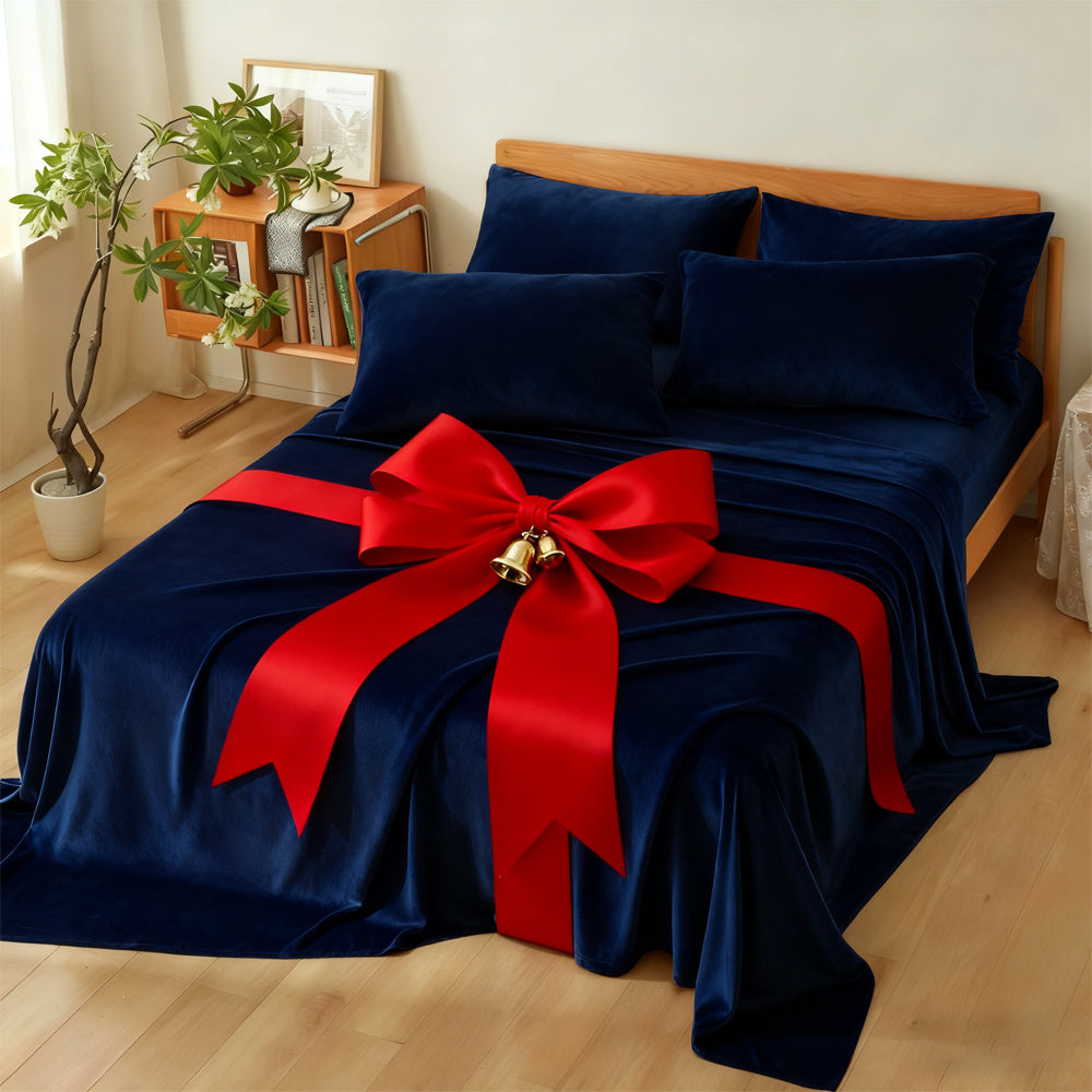 Viscose-from-Bamboo Sheet Set with 4- or 6-Piece Configurations, 11 Colors and 16-Inch Pocket Label