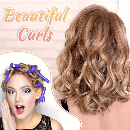 Flexible Foam Curl Formers 50pcs Heatless Curling Rods – Bendable Twist Hair Rollers for DIY Soft Waves & Spiral Curls, Short & Long Hair