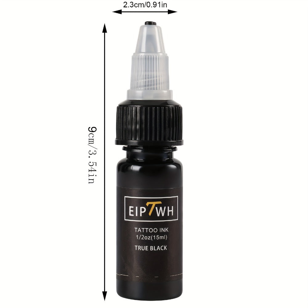 Tattoo Ink EIPTWH 14-Color Set with 15ml Bottles and One Complete Kit Configuration with Item-Specific Color, Capacity and Bottle Choices