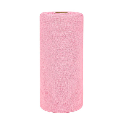 Microfiber Cleaning Cloths Reusable Paper Towel Roll Replacement – Washable Absorbent Tear-Away Dishcloths for Kitchen