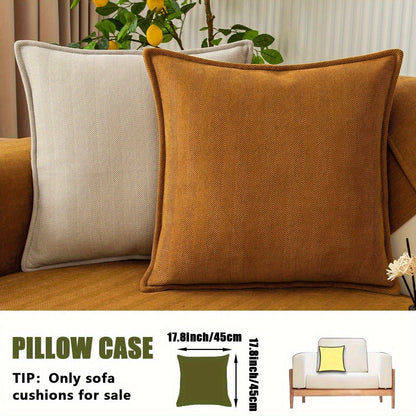 Sofa Cover Ribbed Chenille Stretch Panels for 1 to 4 Seats, Armrests or Cushions with Model-Specific Size and Color Options