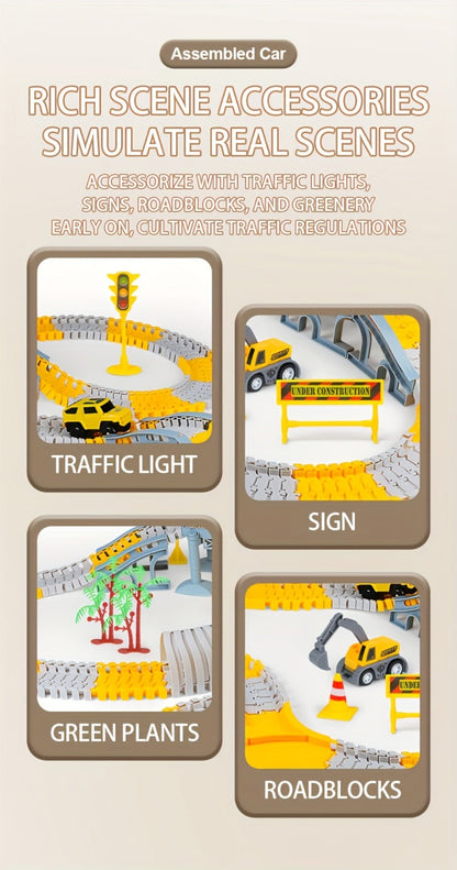 Roller Coaster Track Set 467pcs for Kids Ages 3 4 5 6 7 8 with the Listed Color, Size or Set Options for Everyday Use