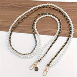 Double chain crossbody black