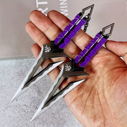 Ninja Kunai Cosplay Prop Safe No-Sharp Edges 25in, Anime Shuriken Katana Samurai Sword Toy