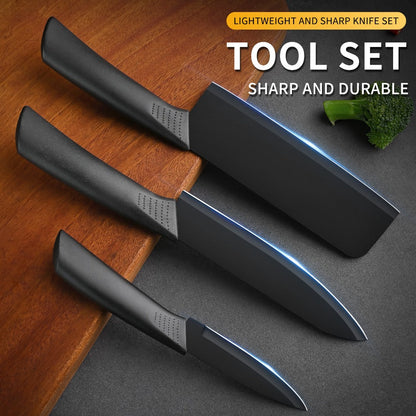 Kitchen Knife Set Professional Forged Chef Knife Set Full Tang Blades with Poultry Shears for Home Cooking, Dining and Outdoor Meals