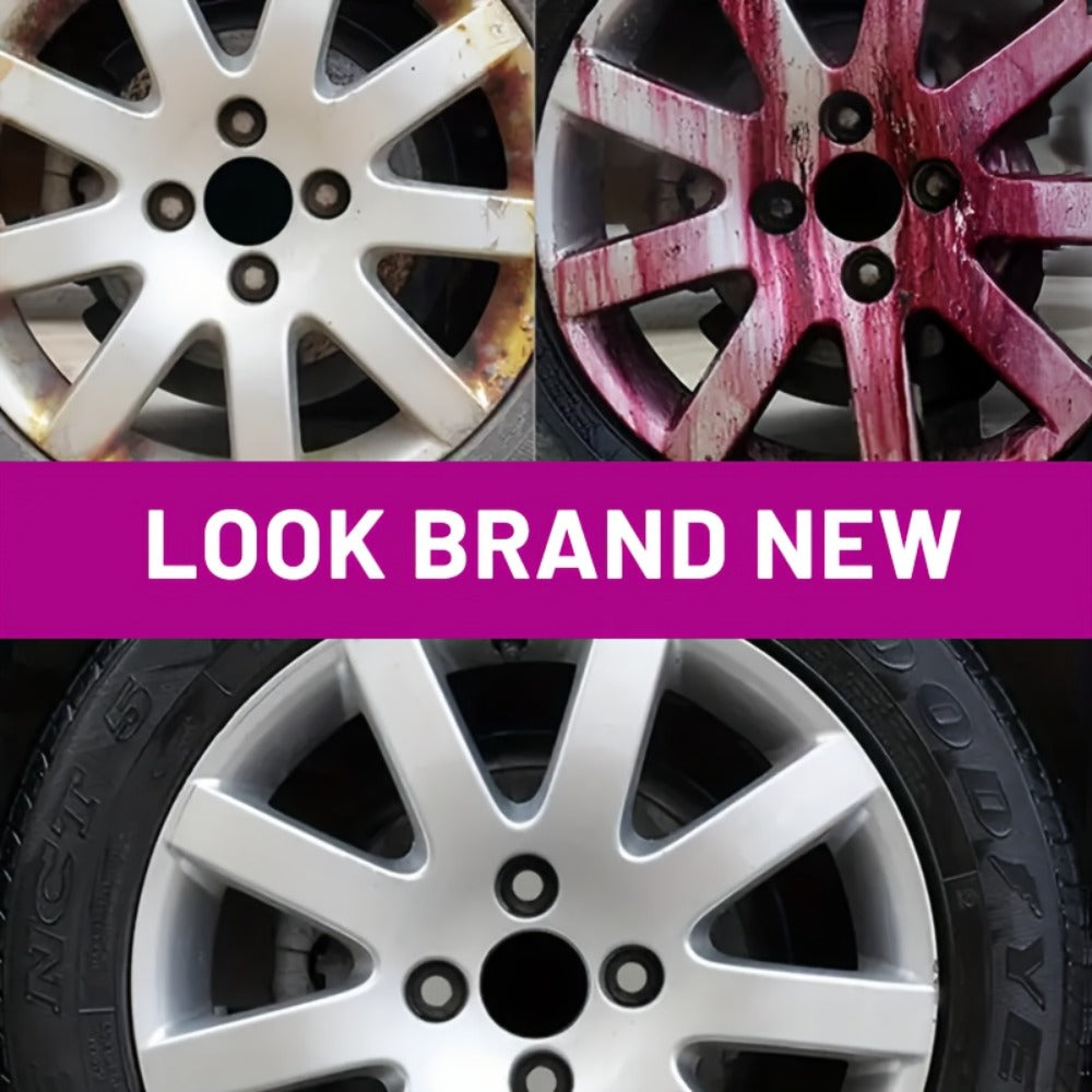 Iron Remover Spray for Wheels – Brake Dust Cleaner, Fallout Remover, Rust Protection for Alloy, Chrome, Painted & Steel Wheels
