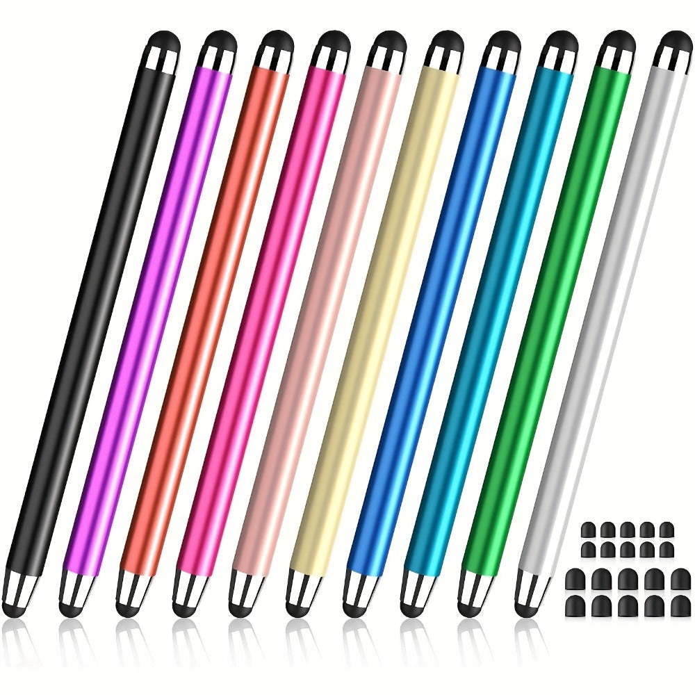 Universal Stylus Pen 10 Pack with 20 Replacement Tips for an Everyday Personal Care Routine