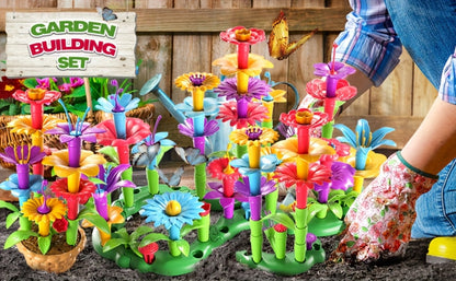Flower Garden Building Toys for Kids 235 Pieces with the Listed Color, Size or Set Options for Everyday Use