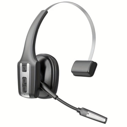 Trucker Bluetooth Headset Single Ear Noise Canceling Wireless Mono Headphone Type-C Charging for an Everyday Personal Care Routine