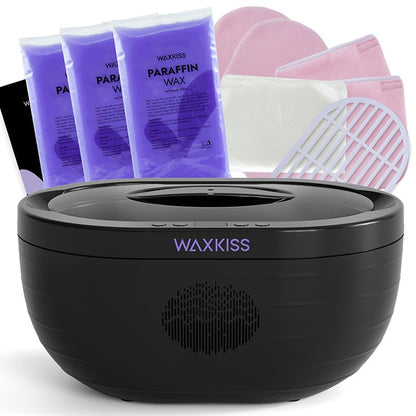 Paraffin Wax Machine for Hands and Feet Large Capacity – WAXKISS PWH-3000A 101oz Home Spa Wax Warmer Kit for Deep Moisturizing, Dry Skin