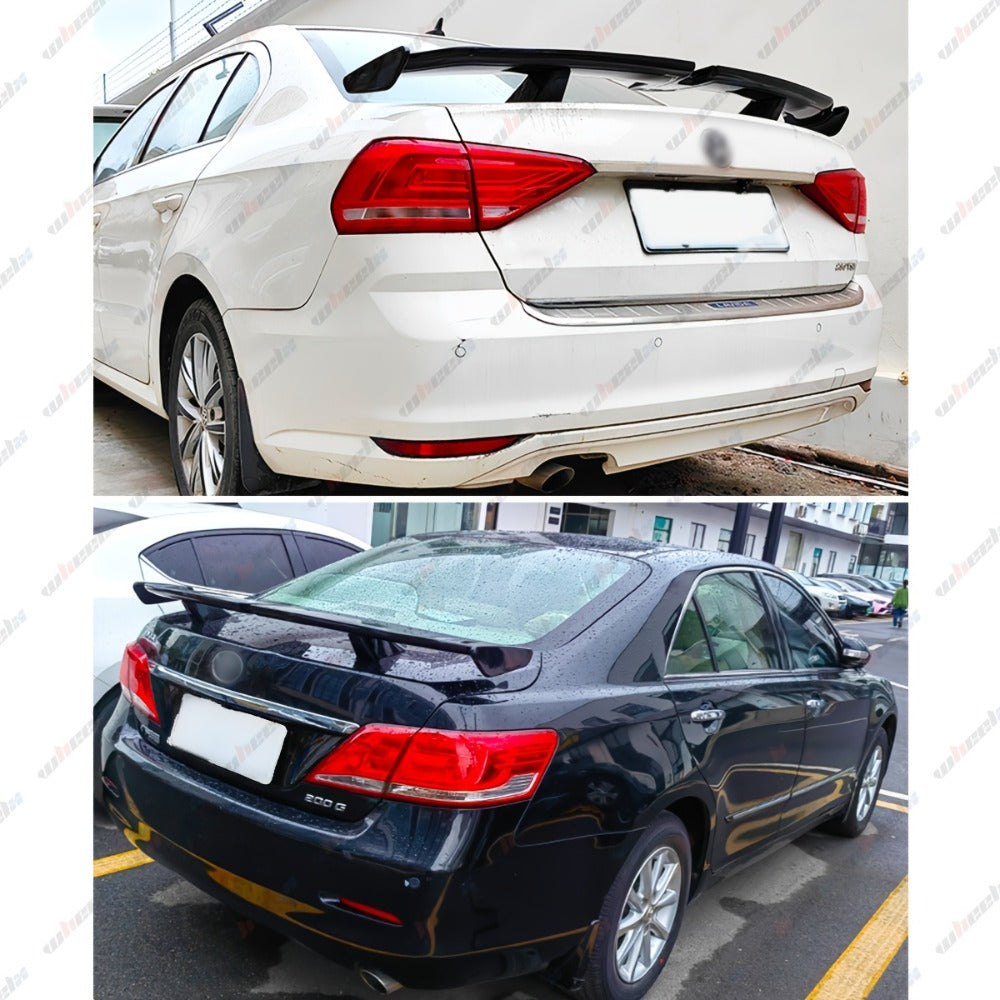 Universal Rear Spoiler Wing 54 Inch – ABS Pro Style Trunk Lid Spoiler, UV-Resistant, Fits Honda Toyota Subaru BMW Dodge Sedan Hatchback