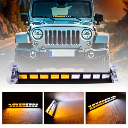 LED Light Bar 17 Inch 80W Triple Row 3000+ Lumens 12V-24V – Off-Road Work Light Emergency Flasher for Truck ATV SUV Jeep Boat Tractor