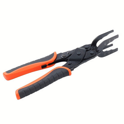 Push to Connect Pipe Disconnect Tool – Quick Release Disassembly Pliers for PEX PVC Copper Fittings 1/2” 3/4” 1” Carbon Steel Ergonomic