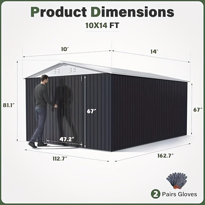 Polycarbonate Greenhouse Kit with Frame, for Garden, Patio and Yard Use, with the Listed Configuration