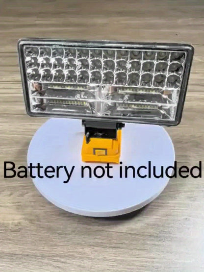 Cordless LED Work Light for DeWalt 20V Battery, 30W/90W 1800/5400 Lumen LED Floodlight, Battery Powered Work Light for Automotive