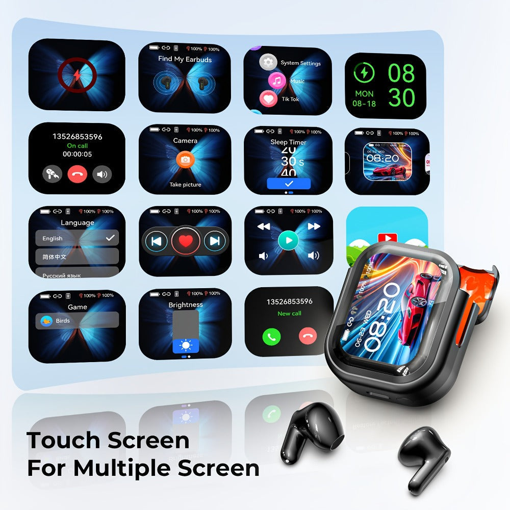 AI Translation Earphones Real-Time 134 Languages TWS Wireless Bluetooth Earbuds HTC NE20 HD for an Everyday Personal Care Routine