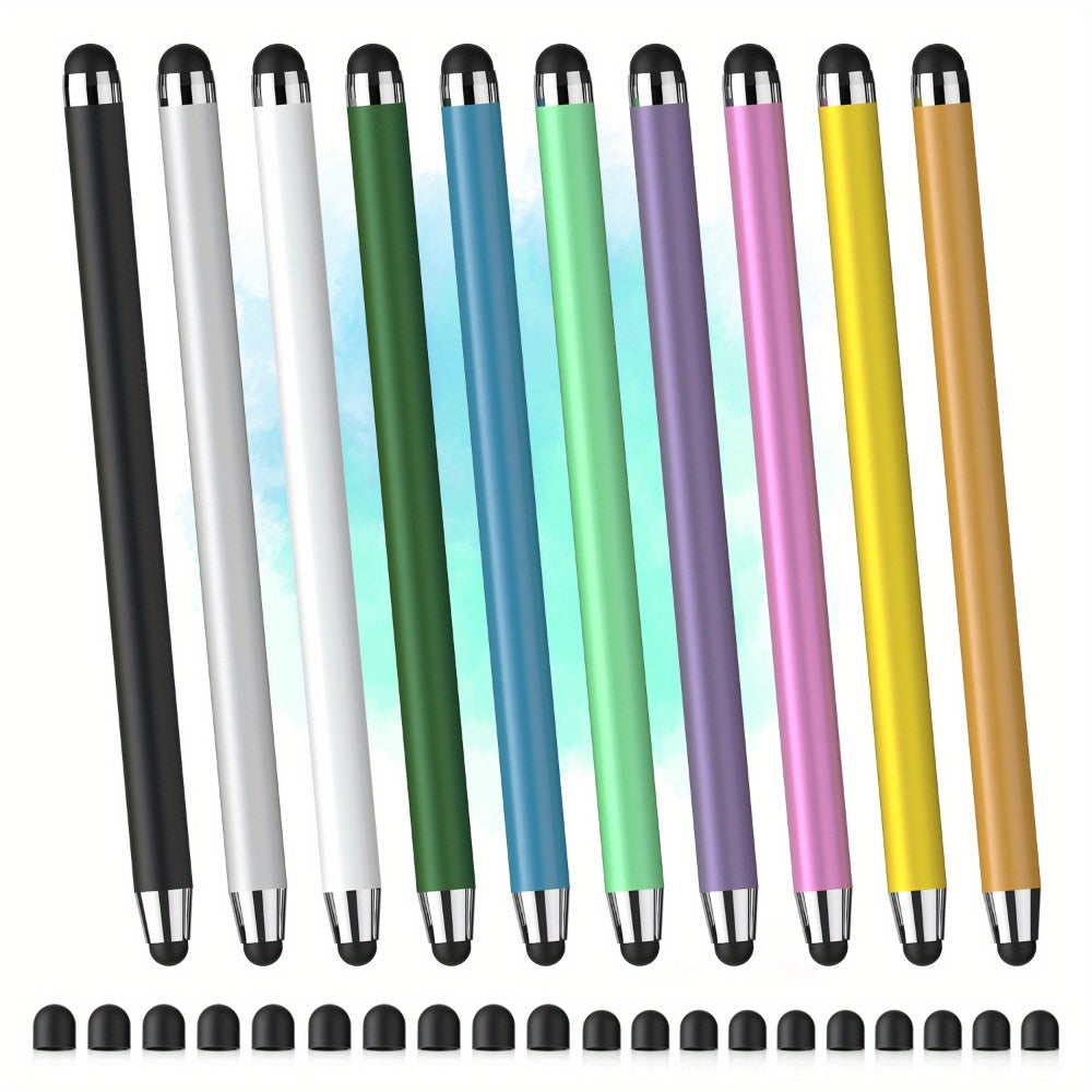 Stylus Pen 10 Pack Universal 2-in-1 Touch Screen Pen Compatible with iPad iPhone Android Samsung for an Everyday Personal Care Routine