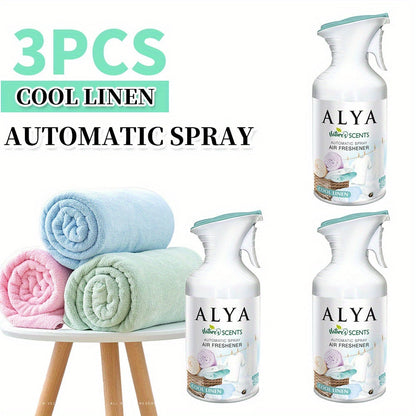Air Freshener Spray 8.45 oz Aromatherapy Room Spray 1pc or 3pc - 6 Scents Lavender, Vanilla, Cool Linen