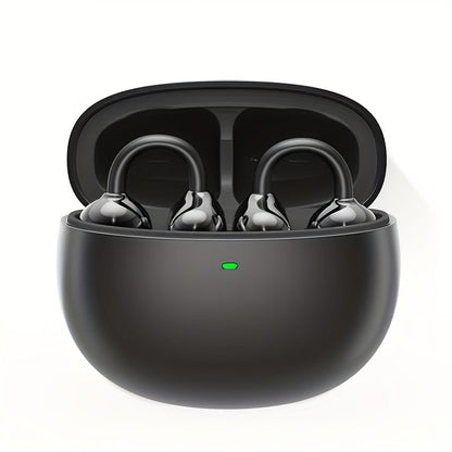 Clip On Wireless Earbuds Open Ear Bluetooth Headphones with Detachable Gemstone Earrings ANC for an Everyday Personal Care Routine