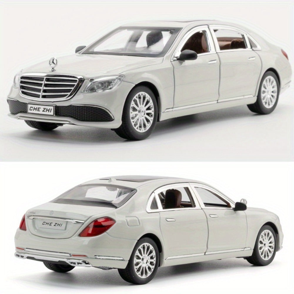 Mercedes-Benz E300 Diecast Car Model 1:24 Scale Zinc Alloy Static Replica, Openable Doors, Highly Detailed Collectible