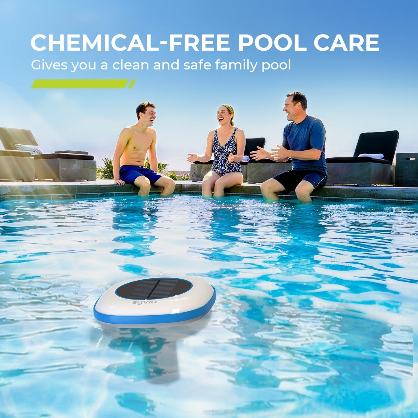 Solar Pool Ionizer for Garden, Patio and Yard Use, with the Listed Configuration, for Everyday Use and Organized Storage