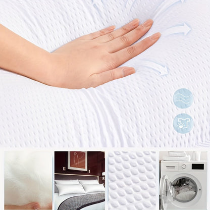 White Bed Pillow Multipack in Standard, Queen or King Sizes with 2- or 4-Piece Checkout Options