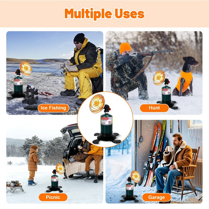 Propane Heater, Portable Camping Tent Ice Fishing Hunting Patio Garage for Garden, Patio and Yard Use