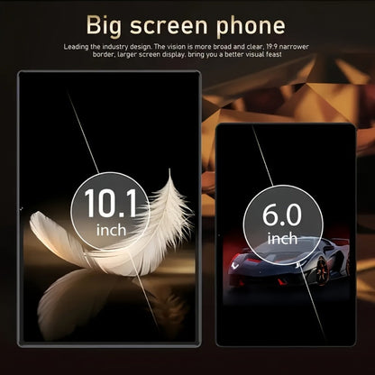 Android Tablet 10.1-Inch with Android 15, 8GB RAM, 128GB Internal Storage and Keyboard Case Bundle