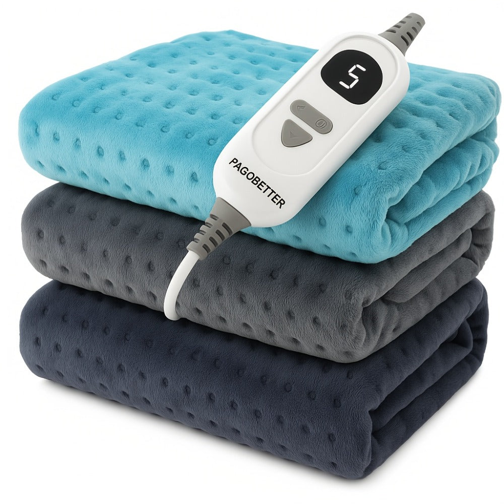 Heating Pad for Back & Neck Pain, Ultra Flannel, Fast Heating, Dry & Moist Heat, Auto Shut-Off