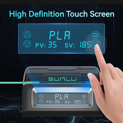 Filament Welder 1.75mm Touch Screen Up to 240°C, SUNLU 3D Filament Connector PLA ABS PETG PCL PA PC Compatible